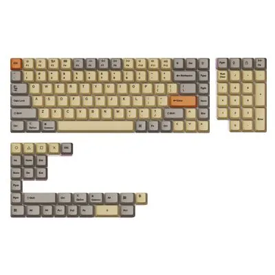 OEM Dye-Sub Full Set Keycap Set - Wheat Gray