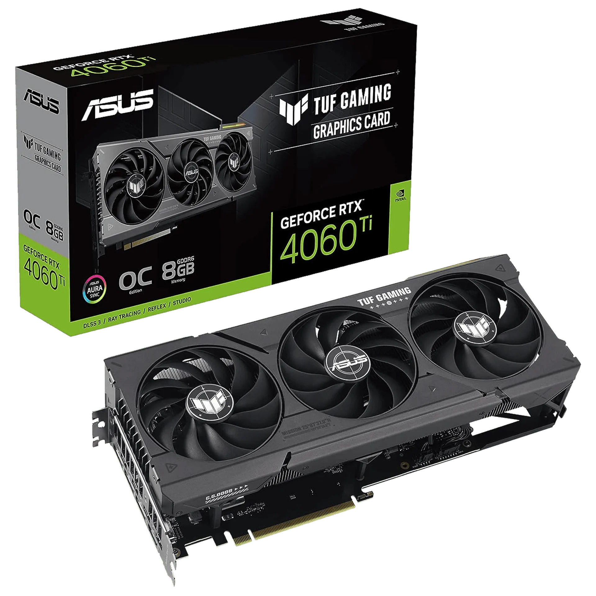 TUF Gaming GeForce RTX™ 4060 Ti 8GB GDDR6 OC