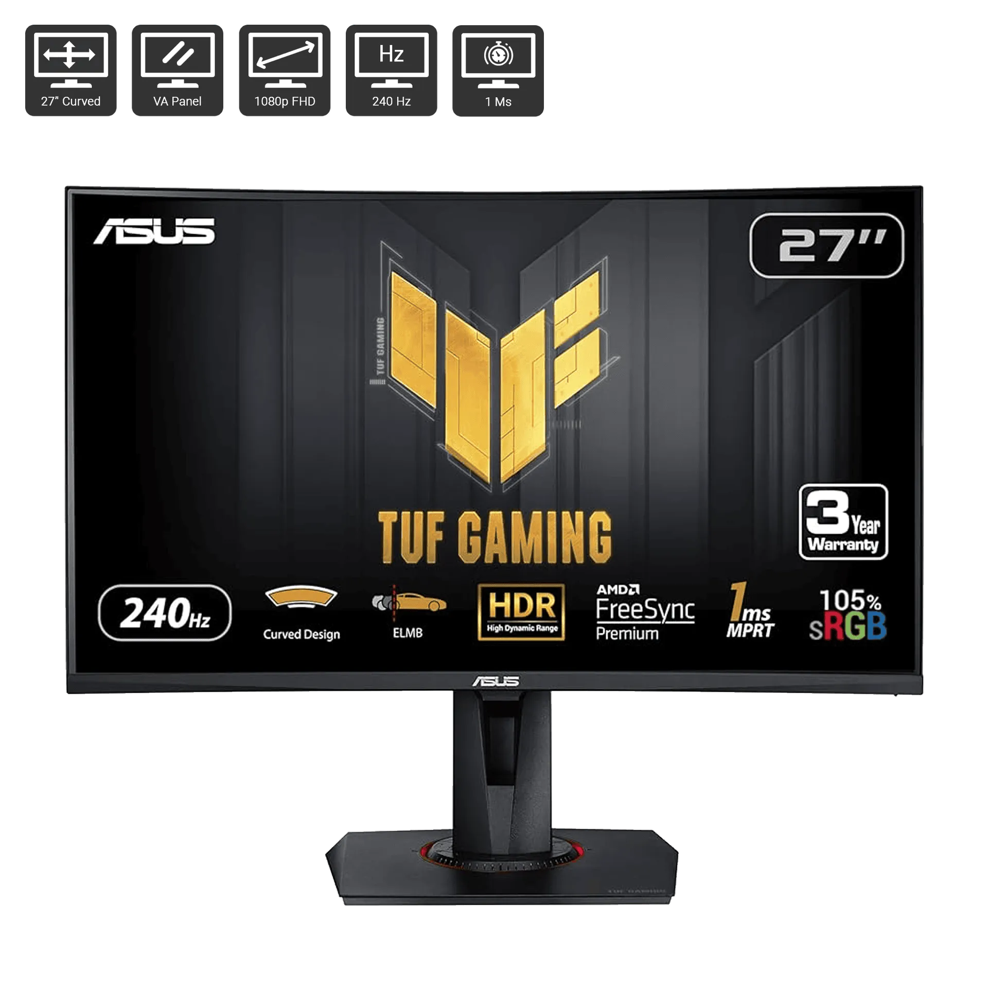 TUF Gaming VG27VQM Curved