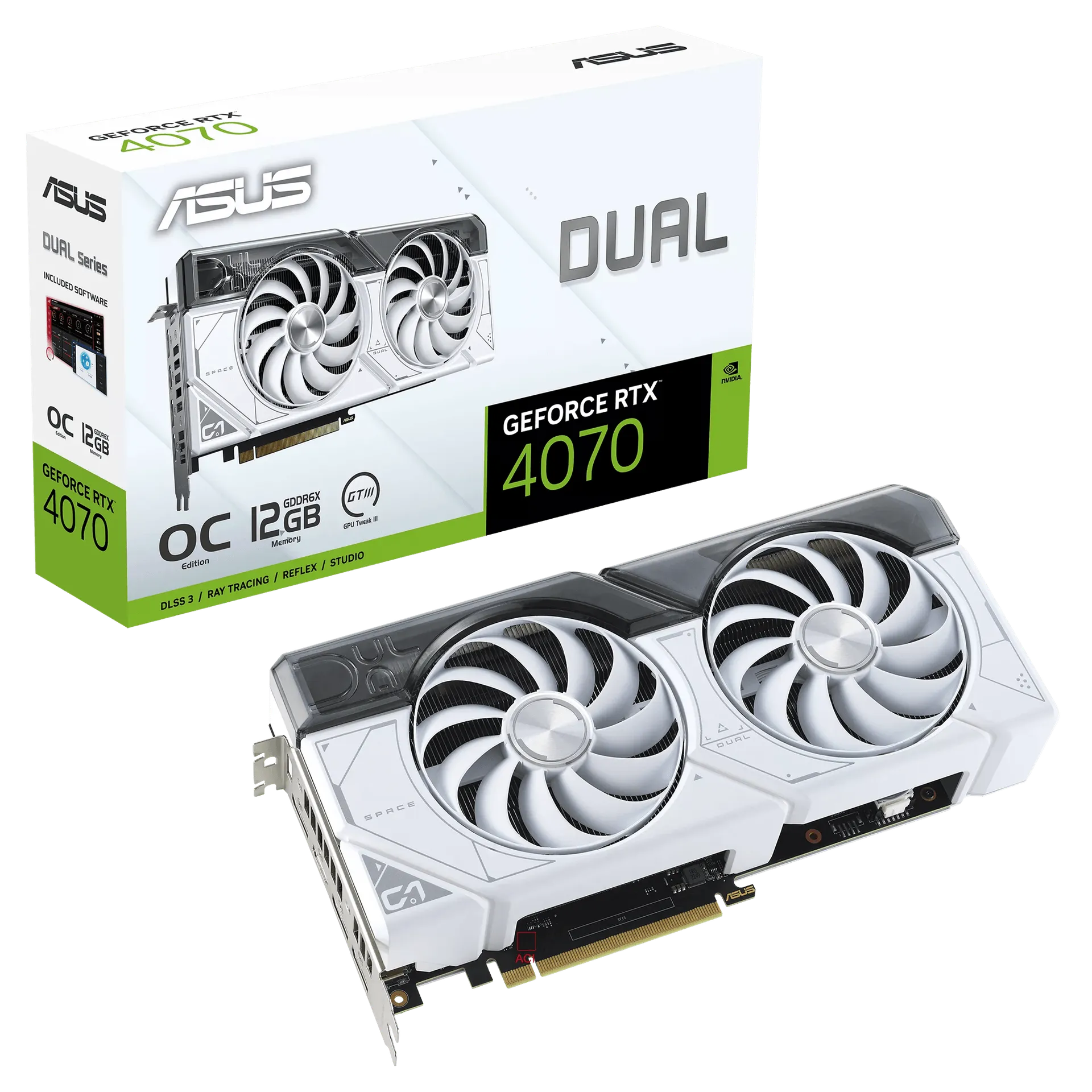 GeForce RTX™ 4070 White OC Edition 12GB GDDR6X