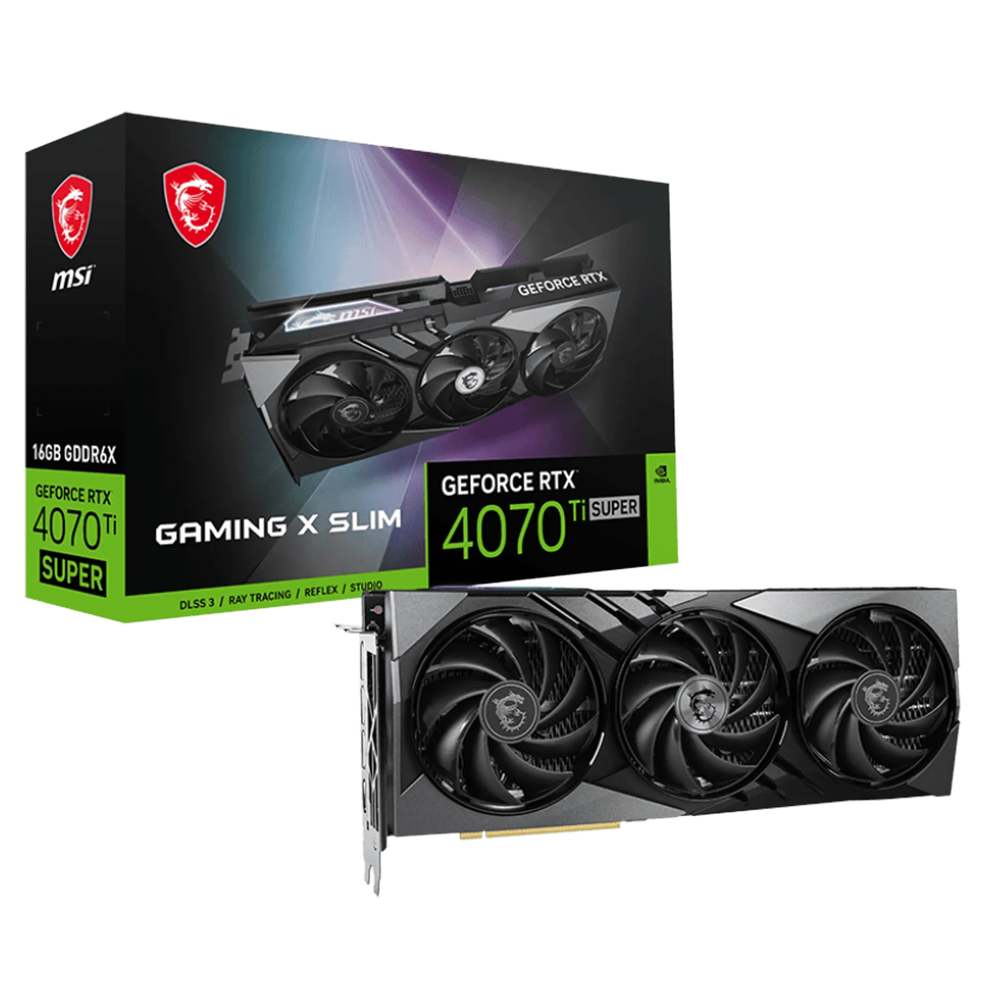 GeForce RTX™ 4070 Ti SUPER 16G GAMING X SLIM