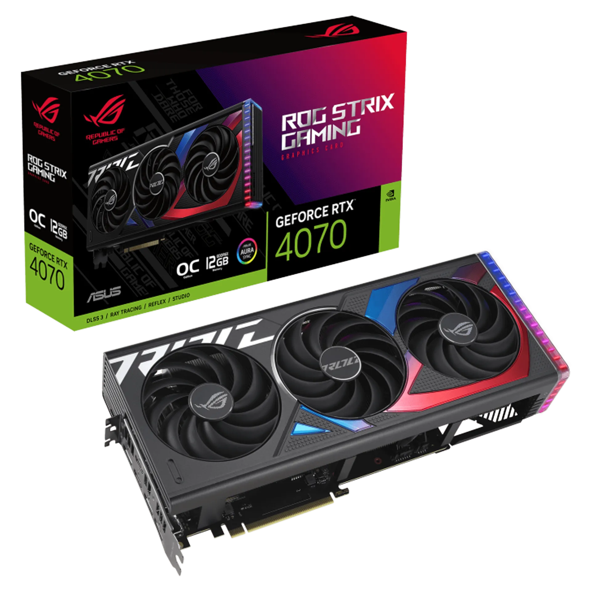 Strix GeForce RTX™ 4070 12GB GDDR6X OC Edition