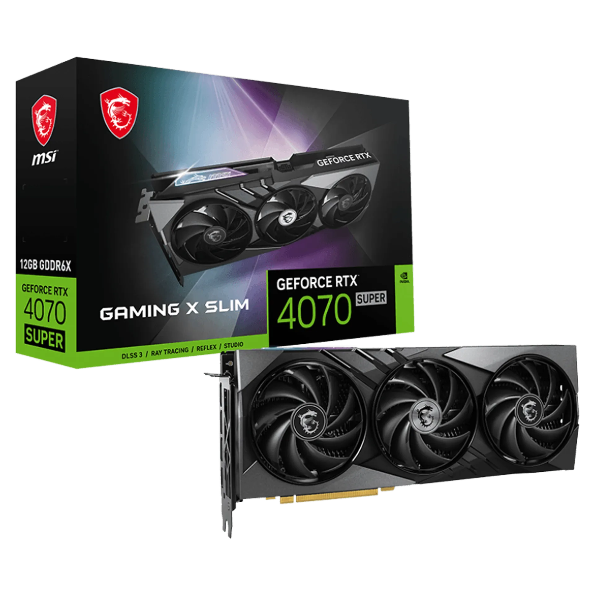 GeForce RTX™ 4070 SUPER 12G GAMING X SLIM