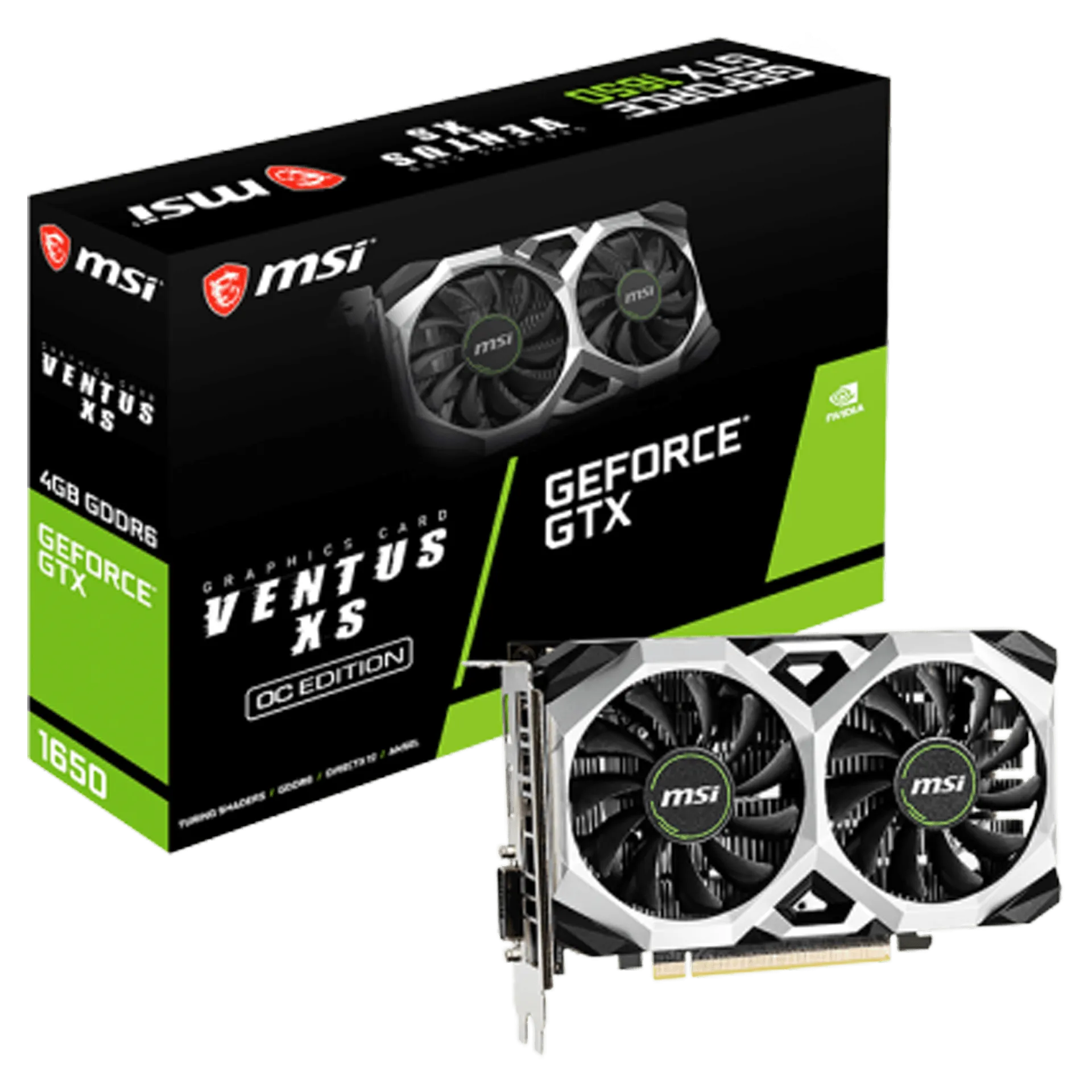 GeForce GTX 1650 D6 VENTUS XS OCV3