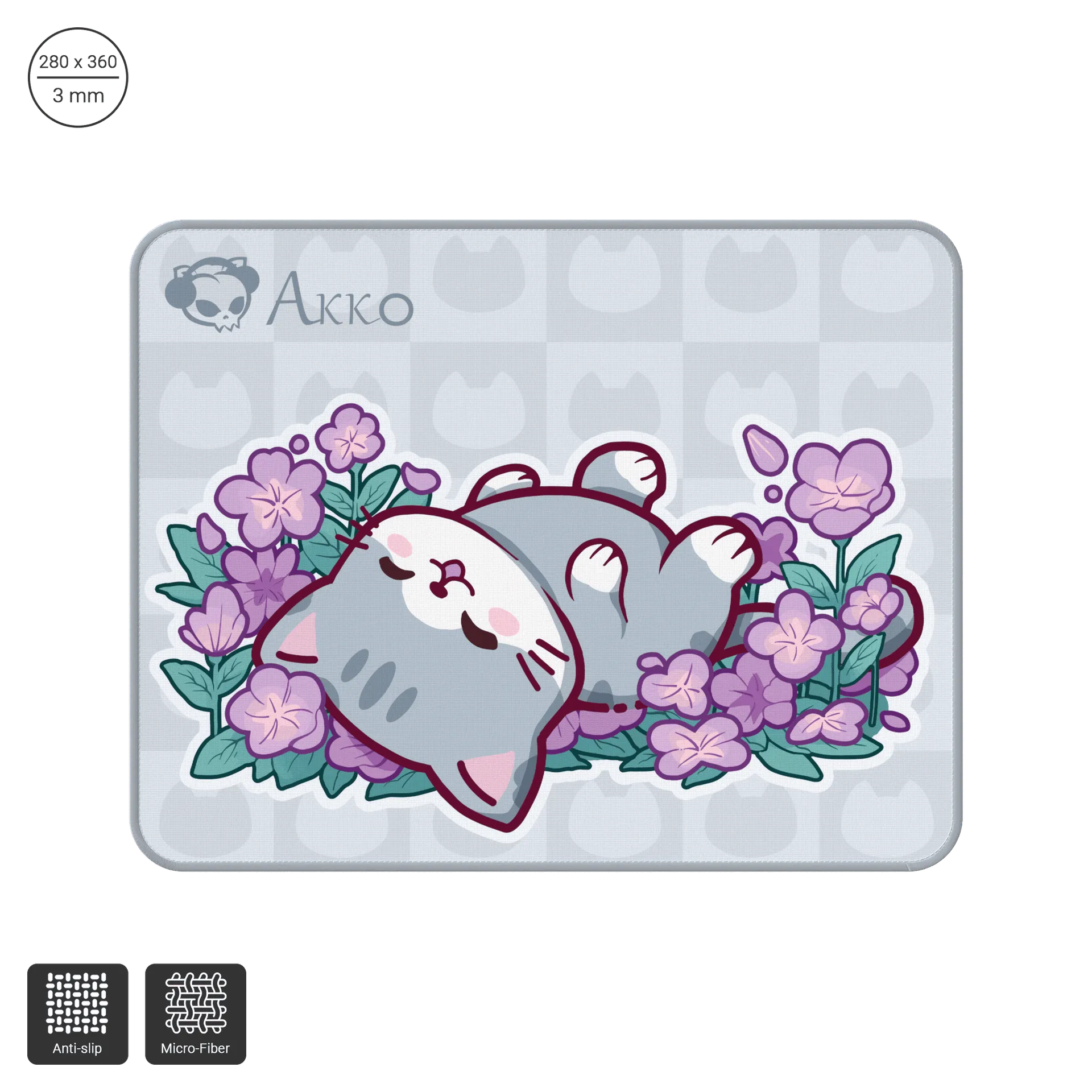 Akko Cat Theme - Gray MIMO