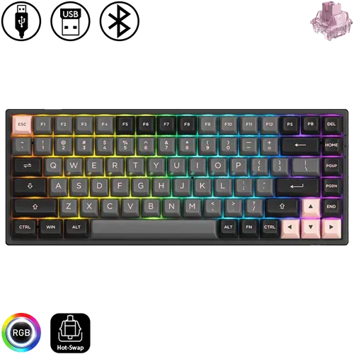 3084B Plus - Black & Pink @ TK Computer Cambodia