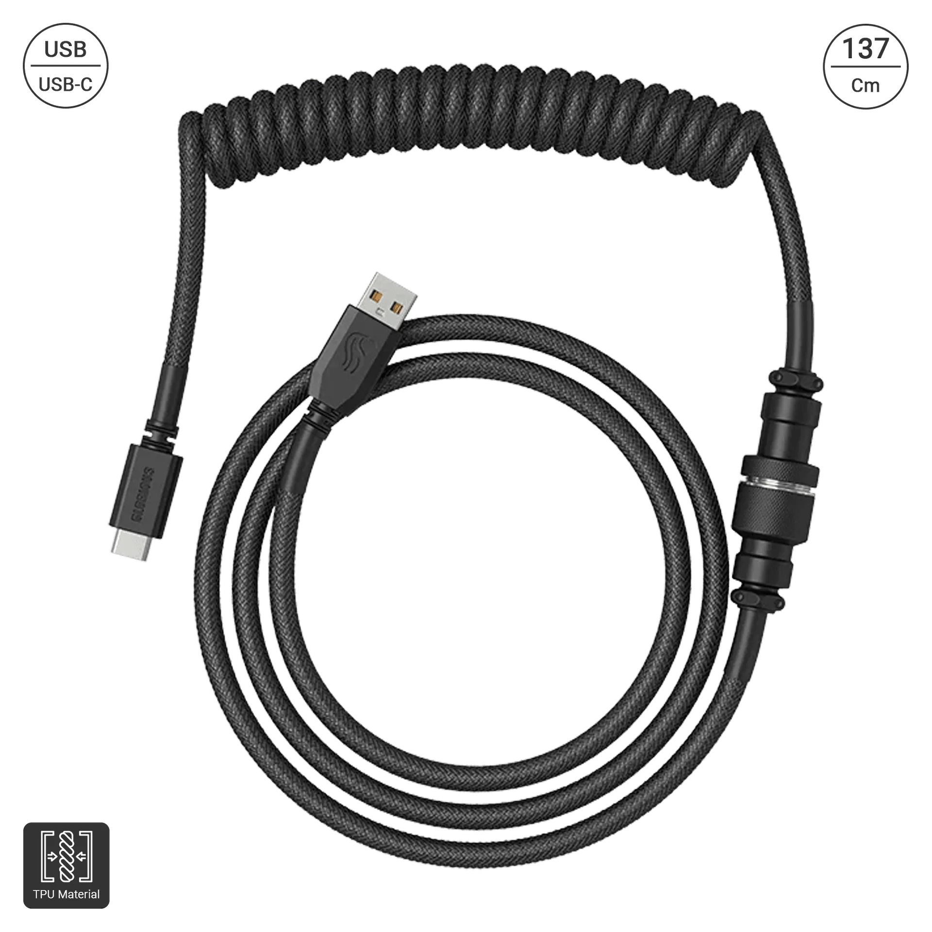 Coiled Cable