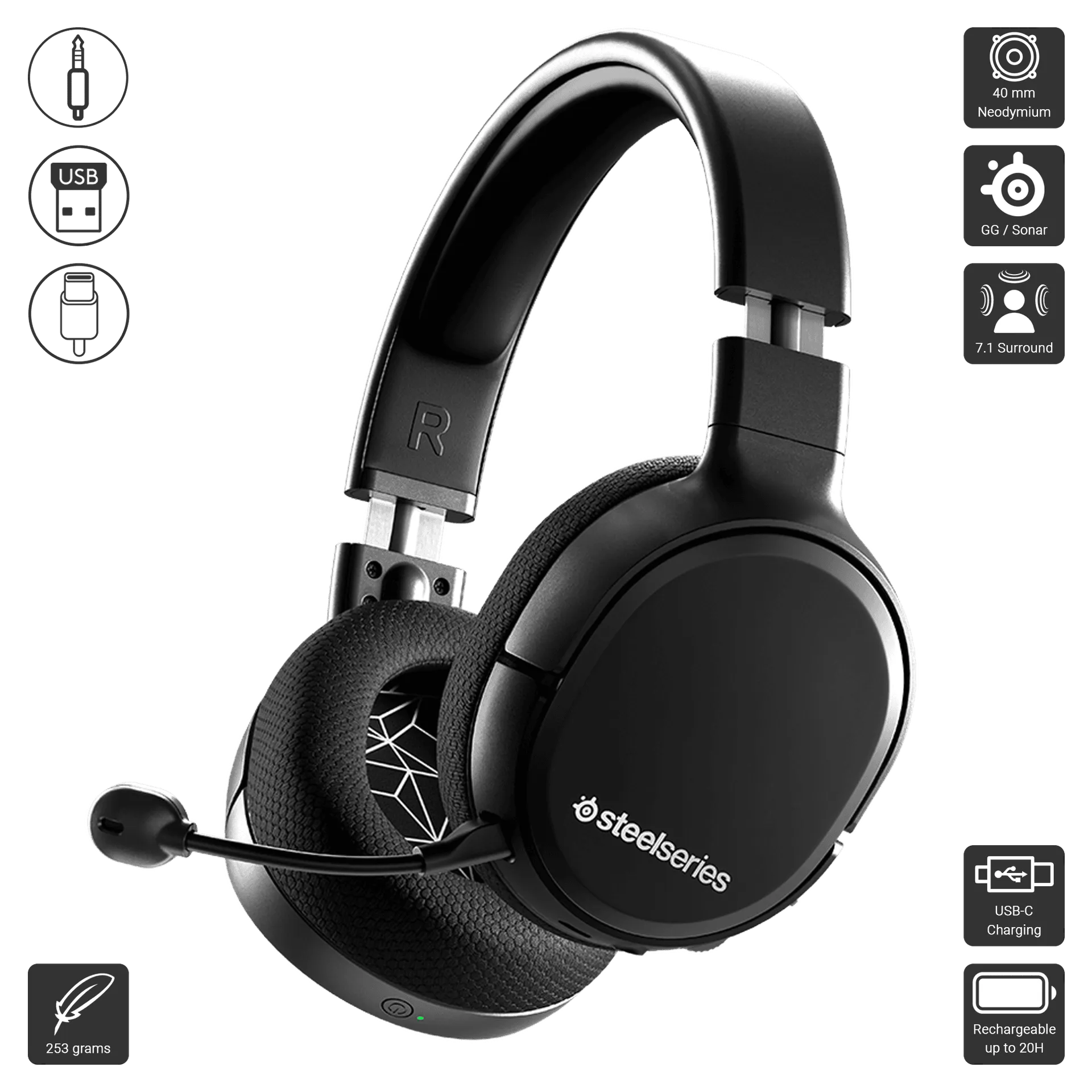 Steelseries arctis 1 gaming sale