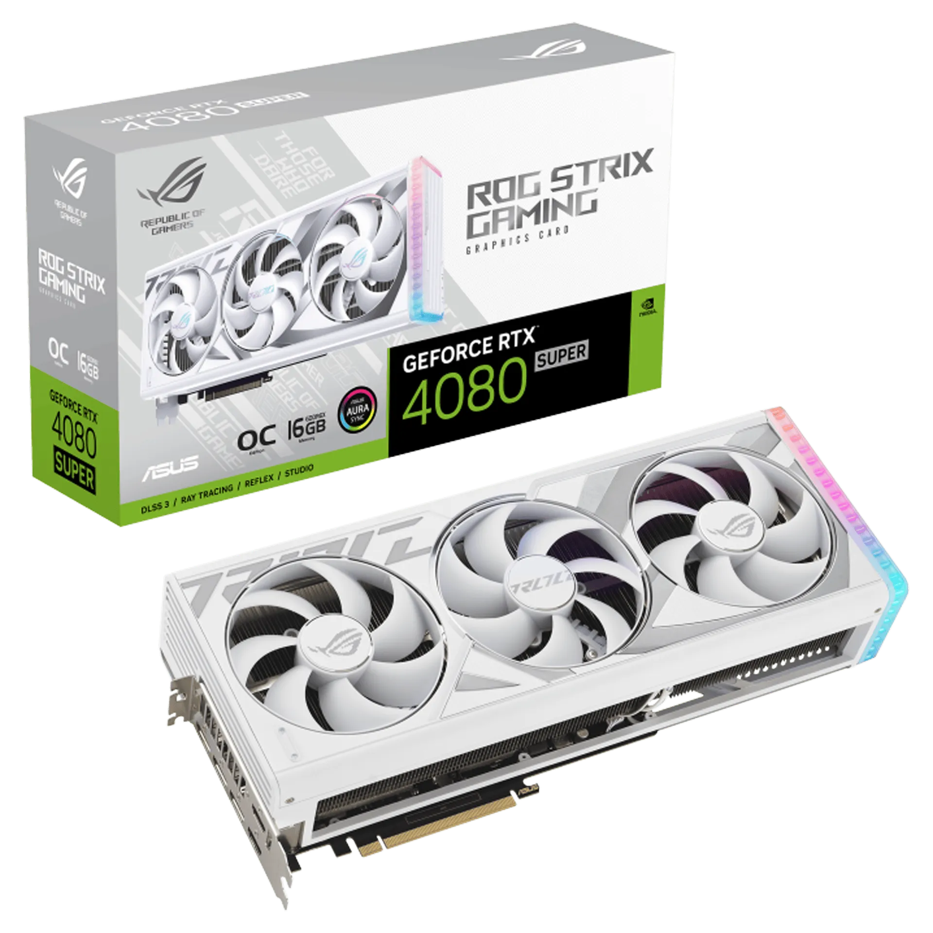 Strix GeForce RTX™ 4080 SUPER 16GB GDDR6X White OC Edition